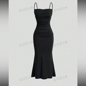 Mermaid black dresss